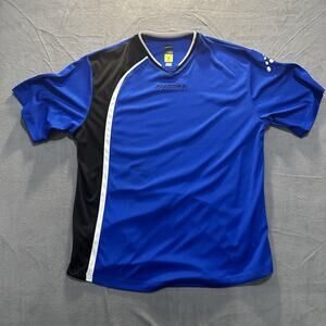 Diadora DiaDry Blue Soccer Jersey Shirt Medium